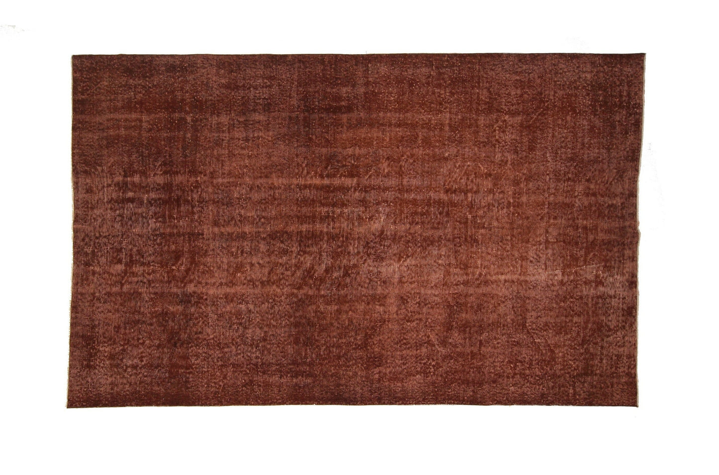 6x9 Turkish Oushak Vintage Rug, Overdyed Brown Carpet Rug, Farmhouse Rug, Living Room Rug, Area Rug, Handmade, Country Decor,3305