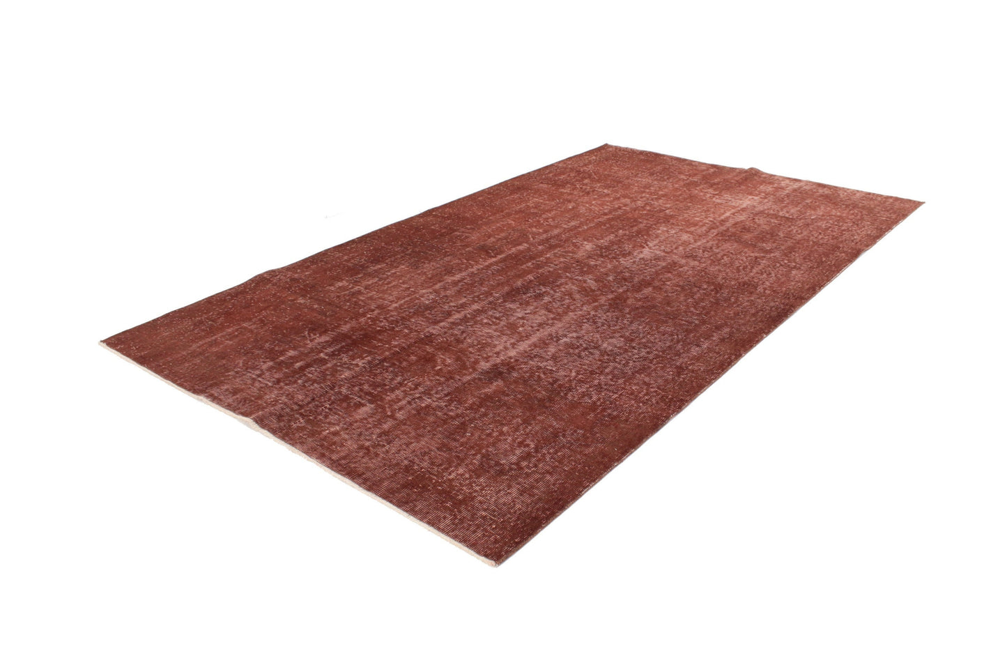 6x9 Turkish Oushak Vintage Rug, Overdyed Brown Carpet Rug, Farmhouse Rug, Living Room Rug, Area Rug, Handmade, Country Decor,3305