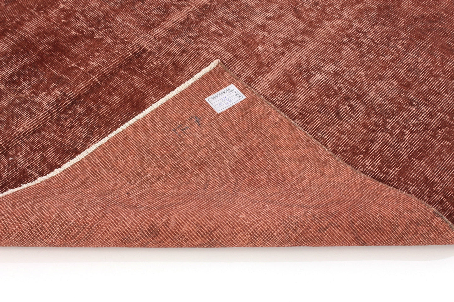 6x9 Turkish Oushak Vintage Rug, Overdyed Brown Carpet Rug, Farmhouse Rug, Living Room Rug, Area Rug, Handmade, Country Decor,3305