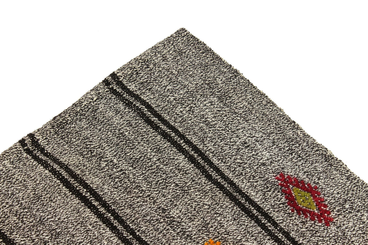 Turkish Kilim Rug 6x8, Vintage Kilim Rug, Handmade Kilim Rug, Gray Goat Hair Kilim Rug, Kilim Rug, Contemporary Decor, Living Room Rug, 960