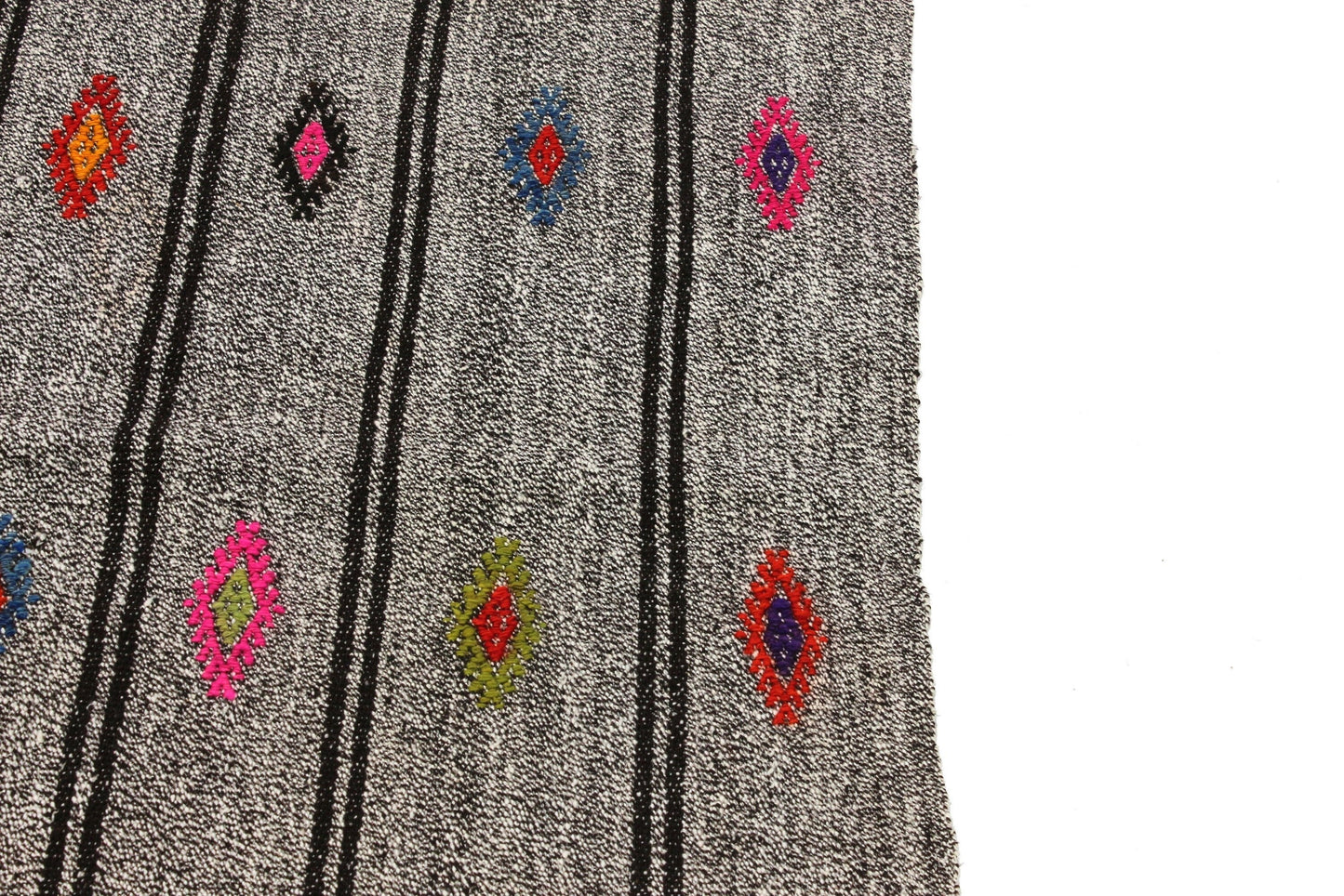 Turkish Kilim Rug 6x8, Vintage Kilim Rug, Handmade Kilim Rug, Gray Goat Hair Kilim Rug, Kilim Rug, Contemporary Decor, Living Room Rug, 960