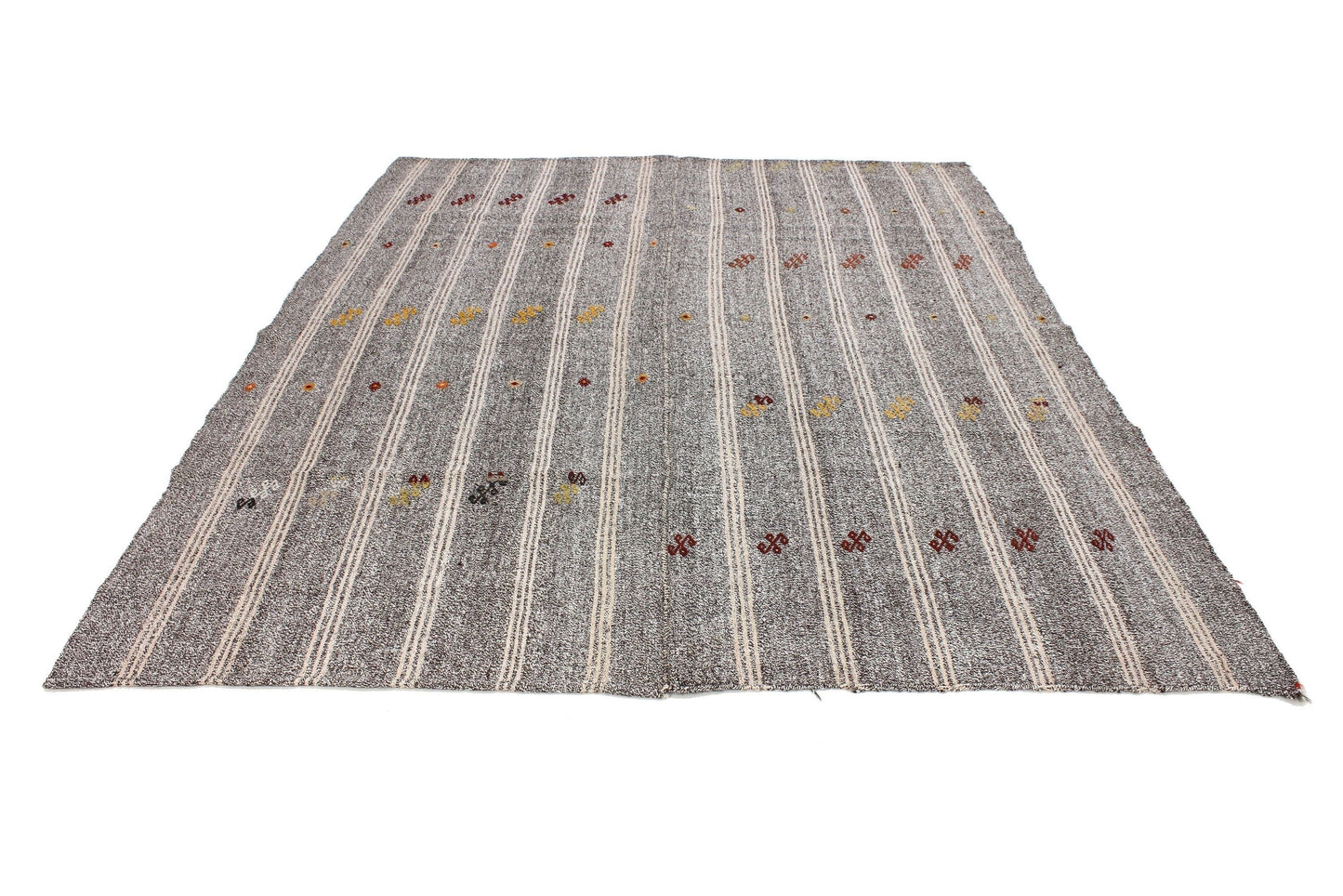6x9 Kilim Rug, Beige Rug, Area Faded Kilim Rug, Turkish Vintage Kilim Rug, Bedroom Rug, Kilim Rug, Goat Hair Rug, Living Room Rug, 5564
