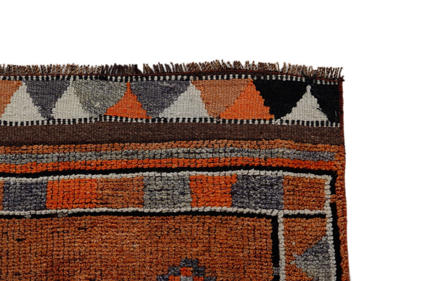 Sun faded Runner rug ,Turkish Oushak Vintage runner rug, 3x11 Wool Carpet Rug Runner, Orient rug, Kitchen rug ,Hallway rug, Runner, 7187