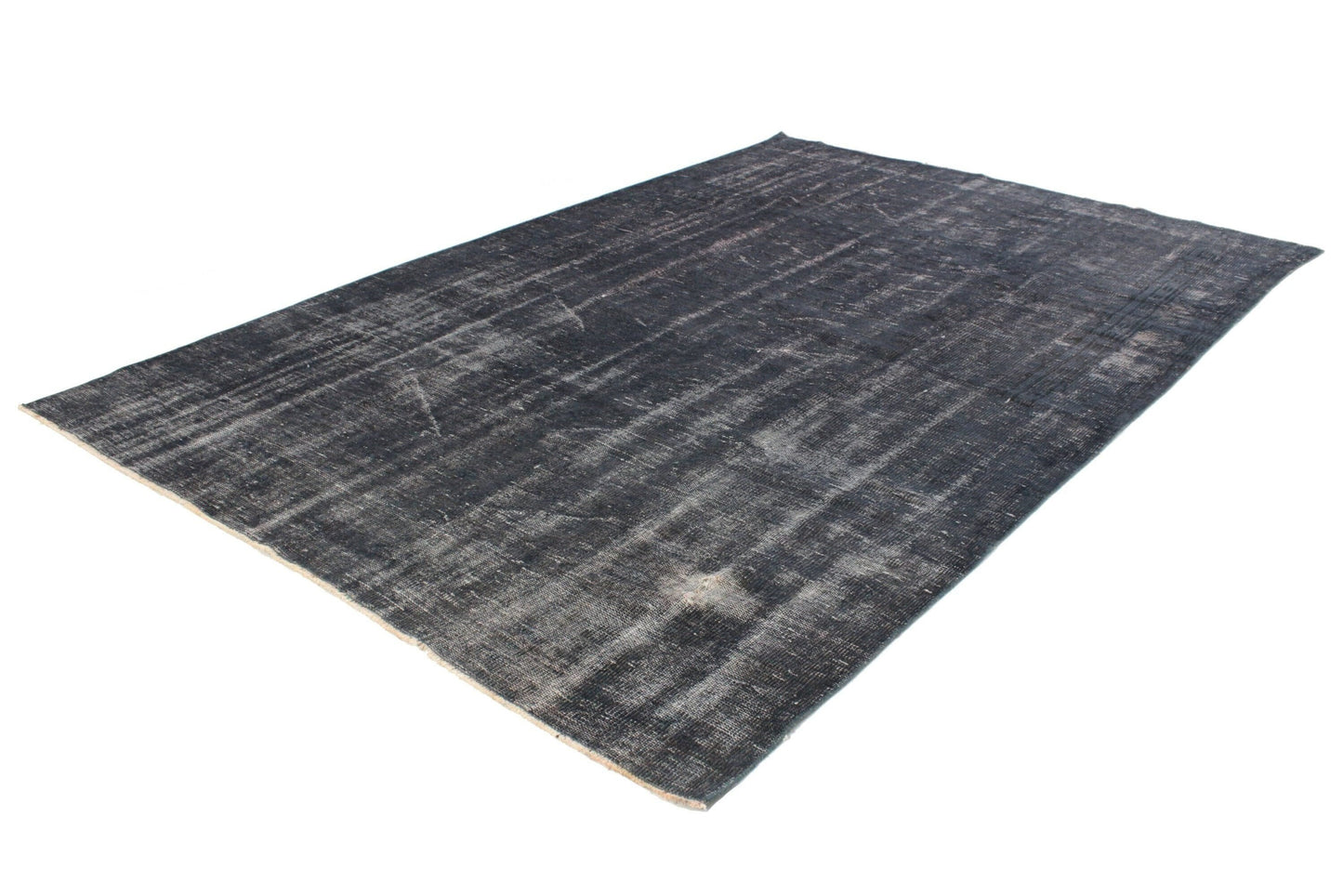 6x9 Turkish Black Vintage Rug, 6x10 Area Rug, Distressed Rug, Handmade rug, Unique Rug, Carpet Rug, Living Room Rug, 3330