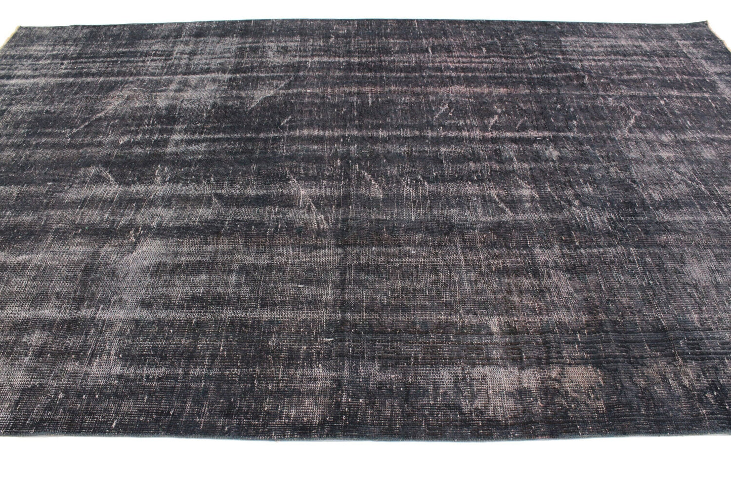 6x9 Turkish Black Vintage Rug, 6x10 Area Rug, Distressed Rug, Handmade rug, Unique Rug, Carpet Rug, Living Room Rug, 3330