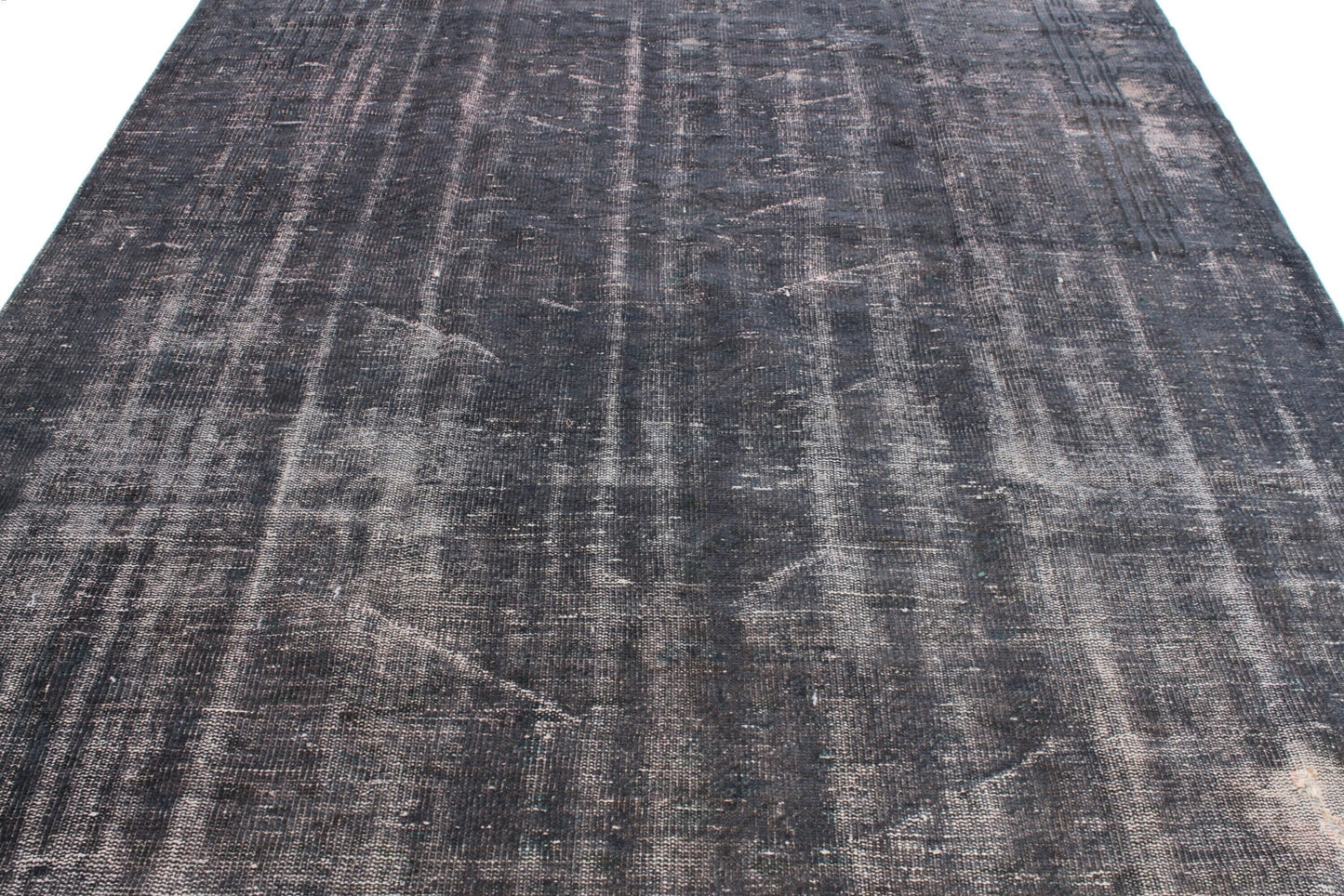 6x9 Turkish Black Vintage Rug, 6x10 Area Rug, Distressed Rug, Handmade rug, Unique Rug, Carpet Rug, Living Room Rug, 3330