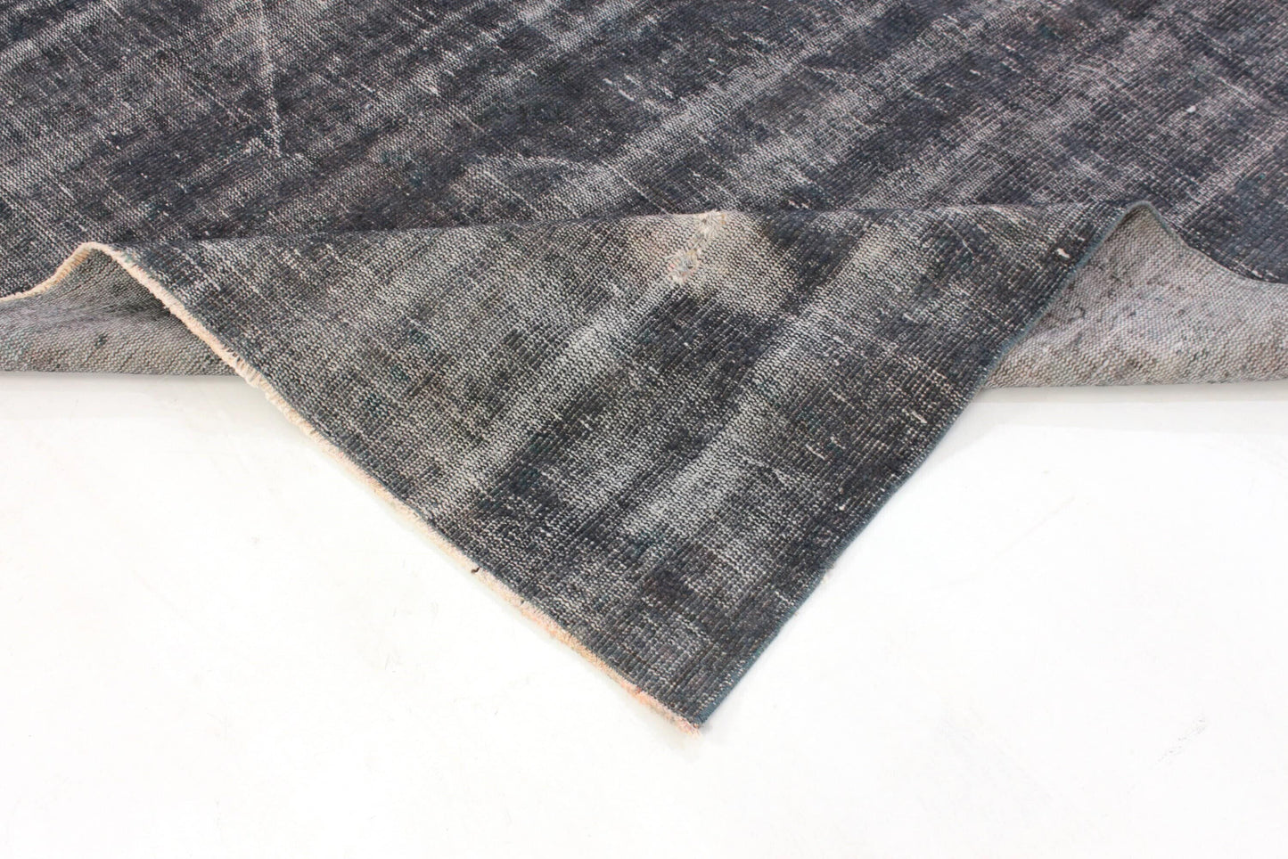 6x9 Turkish Black Vintage Rug, 6x10 Area Rug, Distressed Rug, Handmade rug, Unique Rug, Carpet Rug, Living Room Rug, 3330