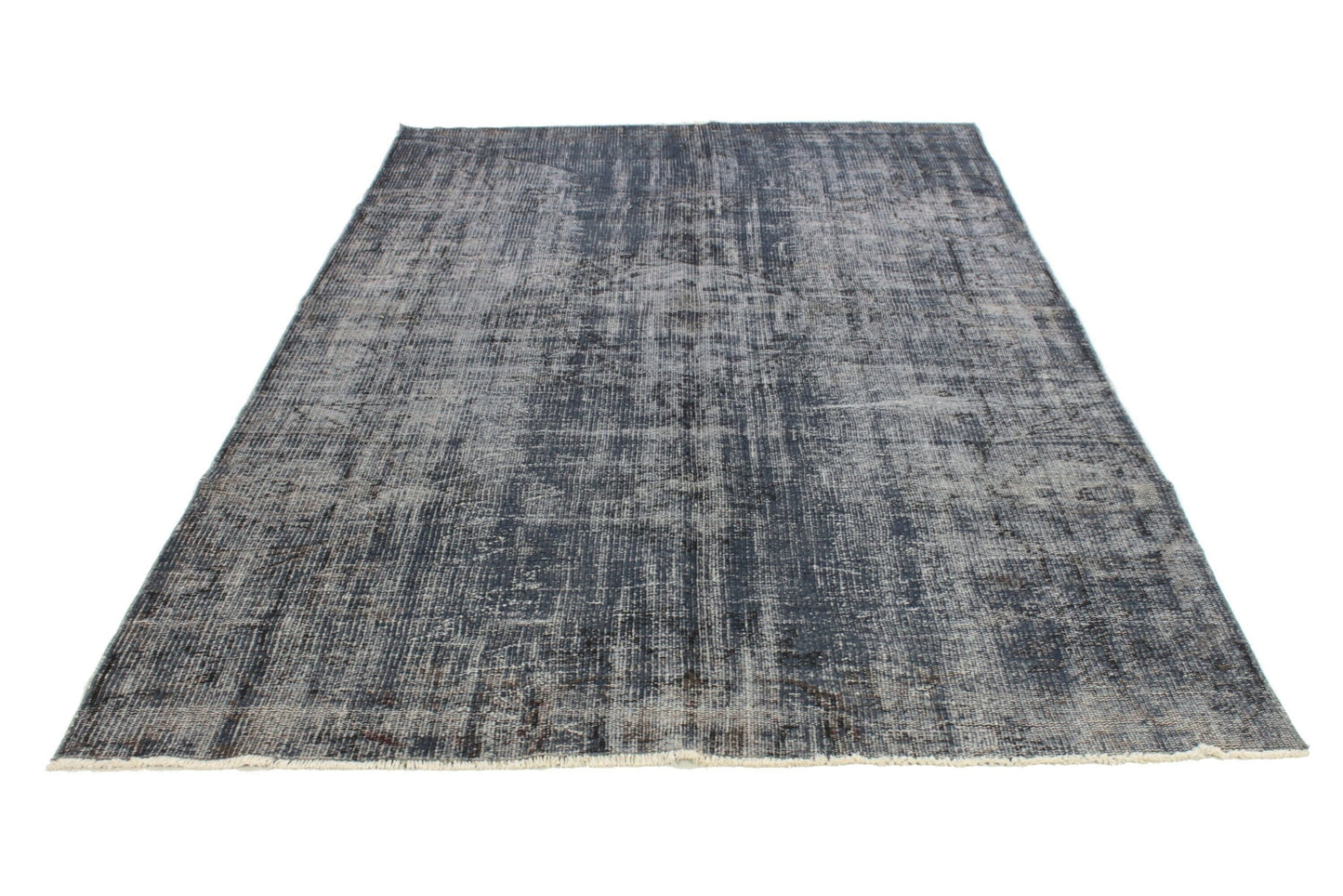 Black Worn Turkish Rug, Vintage Rug 5x8, Distressed Rug, Area Carpet Rug, Handmade, Home Decor,Wool Rug Made in Turkey, 3332