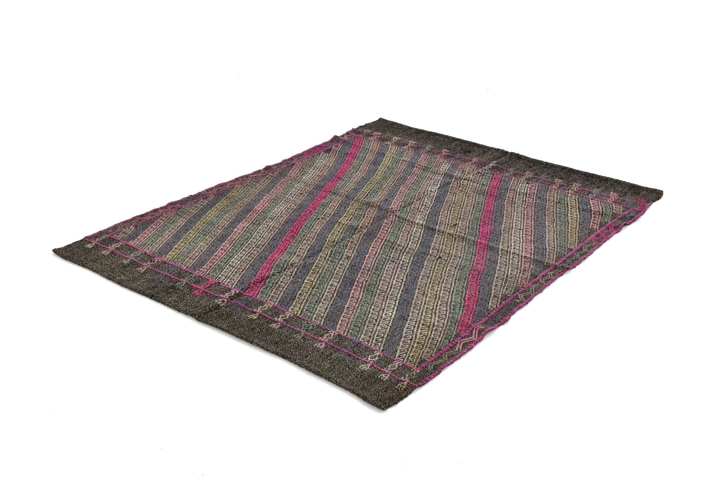 Turkish Kilim Rug 5x6, Handmade Kilim Rug, Area Kilim Rug, One of a Kind, Farmhouse Decor, Living Room Rug, Rug Kilim, Wool Rug, 3197