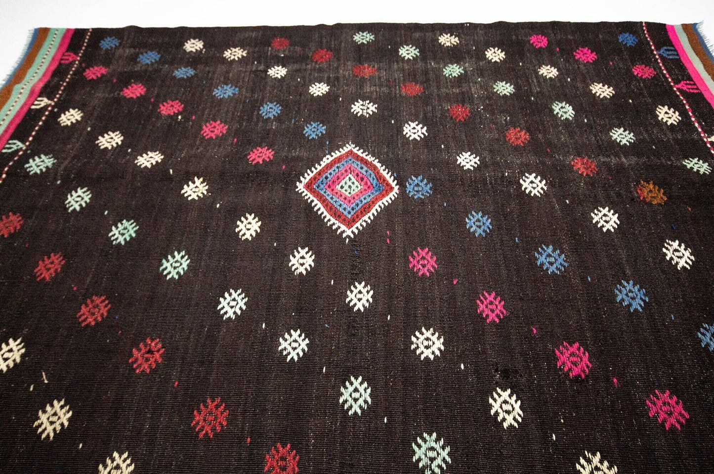 Kilim rug 6x9, Boho Kilim rug, Vintage Turkish kilim rug, Rug Kilim, Handmade Kilim Rug ,Scandinavian, Living room rug, Area Kilim rug, 1980