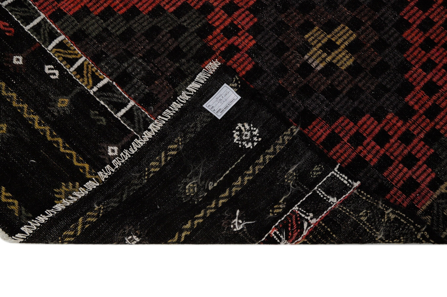 Vintage Turkish kilim rug ,Handmade rug, Embroidered rug ,Faded rug ,Cicim Kilim rug , Kilim rug 6x9 ,One of a kind,Farmhouse,8072