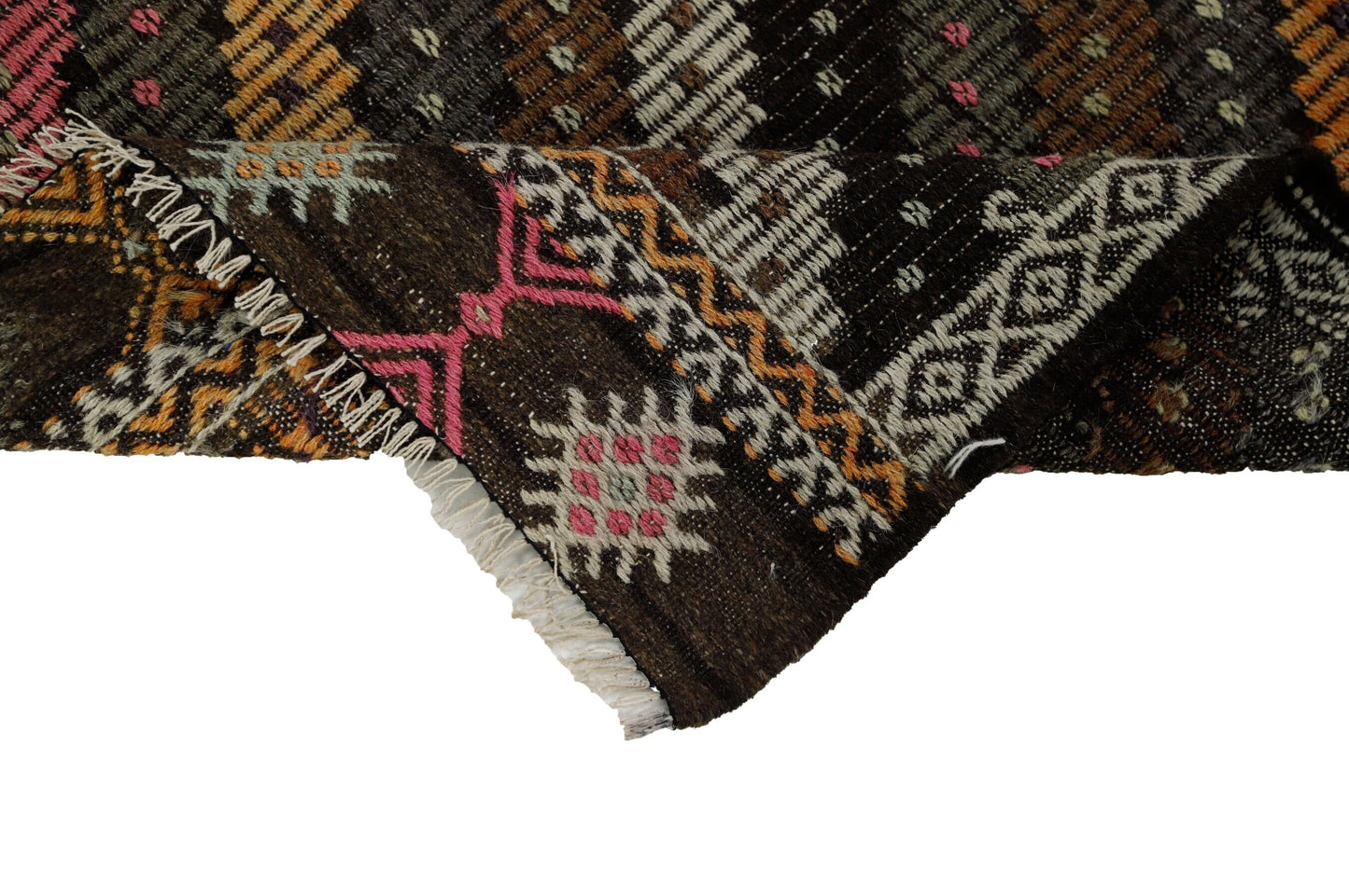 Boho Chic Kilim rug, 7x11 Kilim rug,Turkish kilim,Primitive rug,Living room rug,Vintage kilim,Eclectic decor,Shabby chic,8070