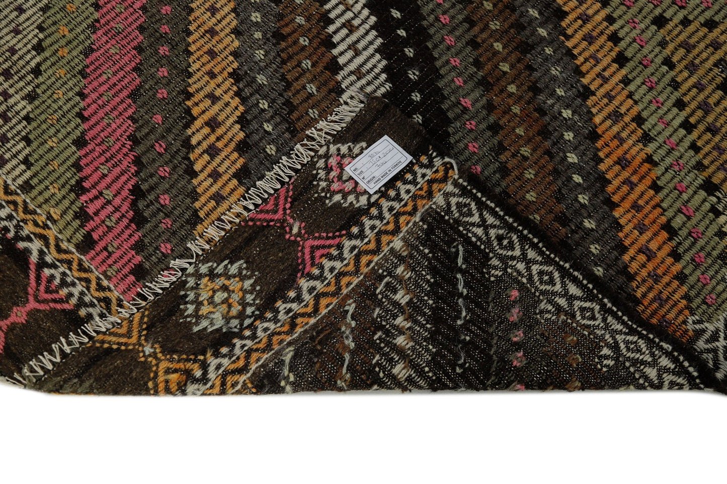 Boho Chic Kilim rug, 7x11 Kilim rug,Turkish kilim,Primitive rug,Living room rug,Vintage kilim,Eclectic decor,Shabby chic,8070