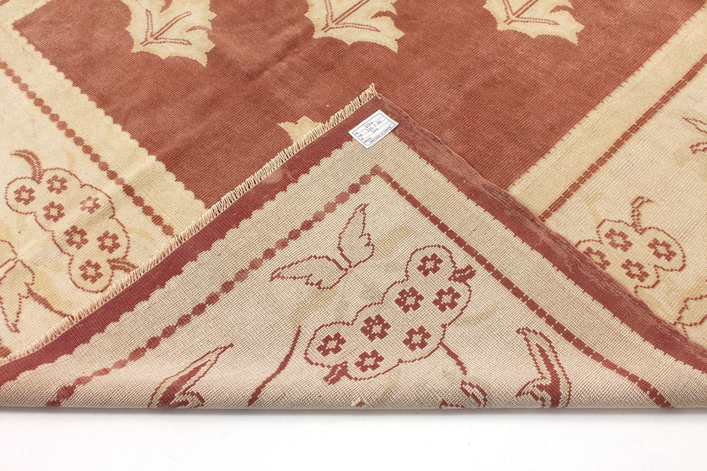 6x9 Rug, Red Floral Rug, Vintage Oushak Turkish Rug ,Handmade Area Carpet Rug, Bohemian Decor, Living room Rug, Bedroom Rug, 6187