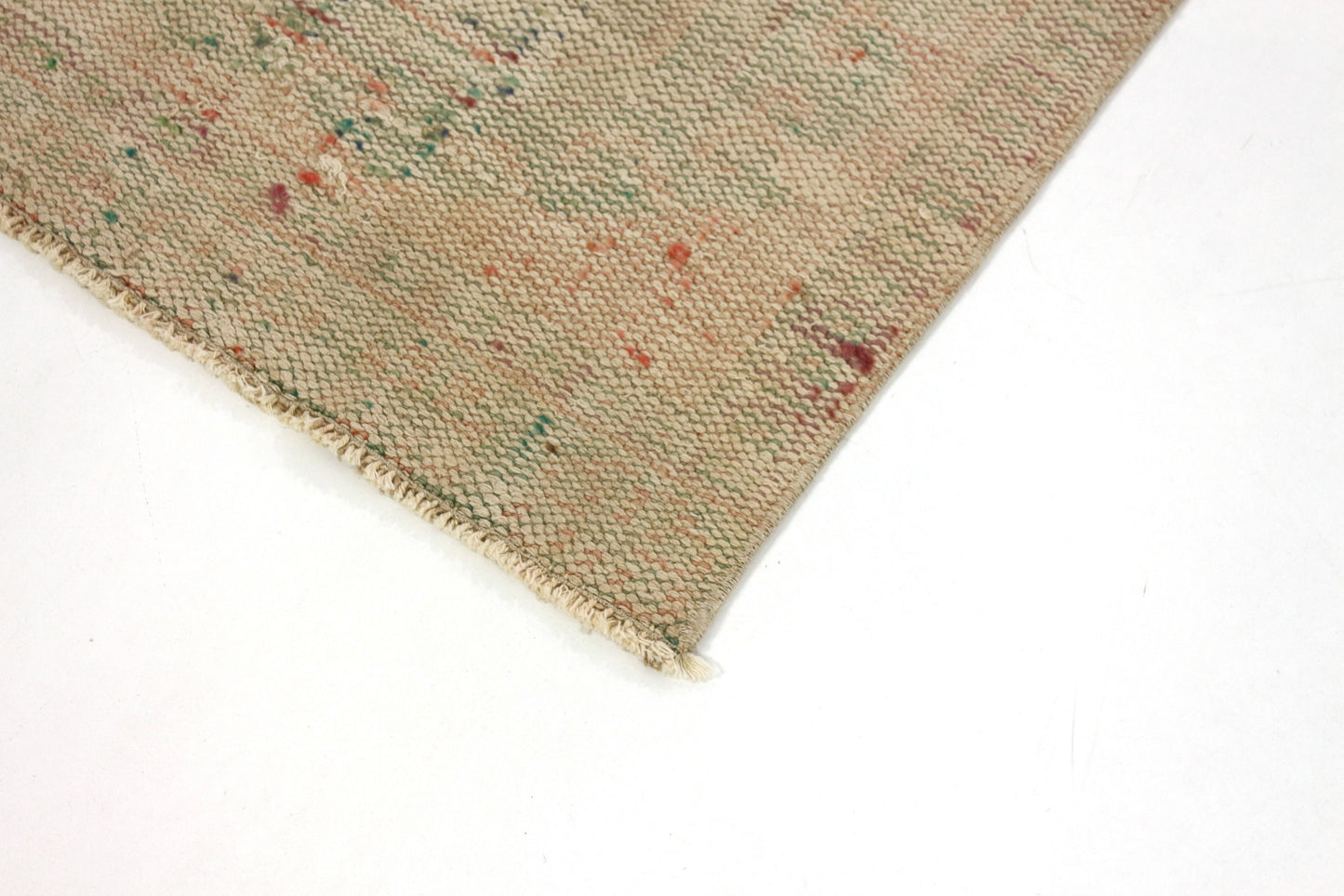 3x11 Rug, Beige Runner Rug, Turkish Runner, Oushak Runner, Vintage Runner, Country Decor ,Kitchen Rug, Hallway Rug, Entryway Rug ,4544