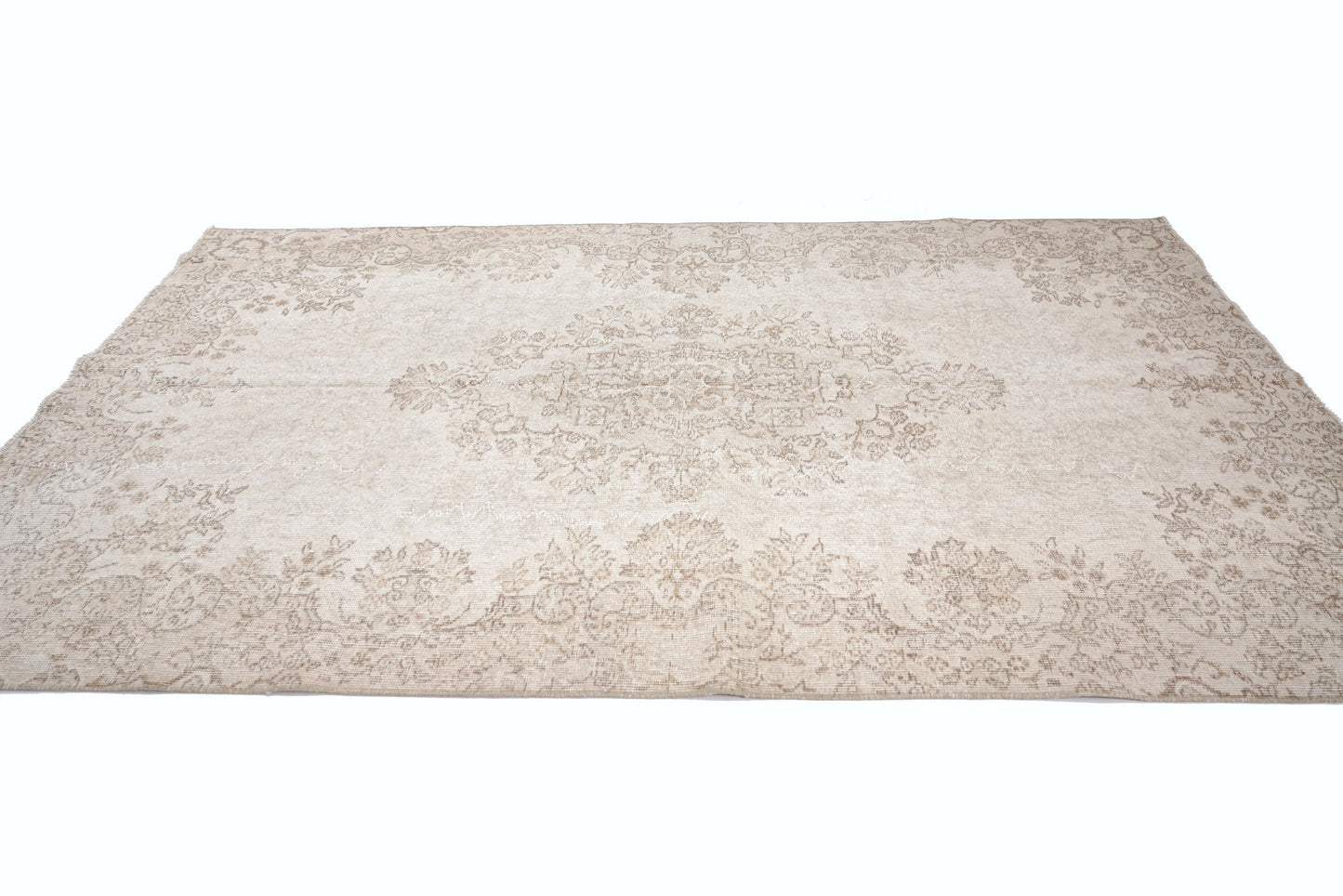 5x8 Turkish Rug, Beige rug, Floral Rug, Vintage Rug ,Oushak Rug ,Area Rug, Floor Rug, Home Decor, Living room Rug, One of a kind,Rug, 6312