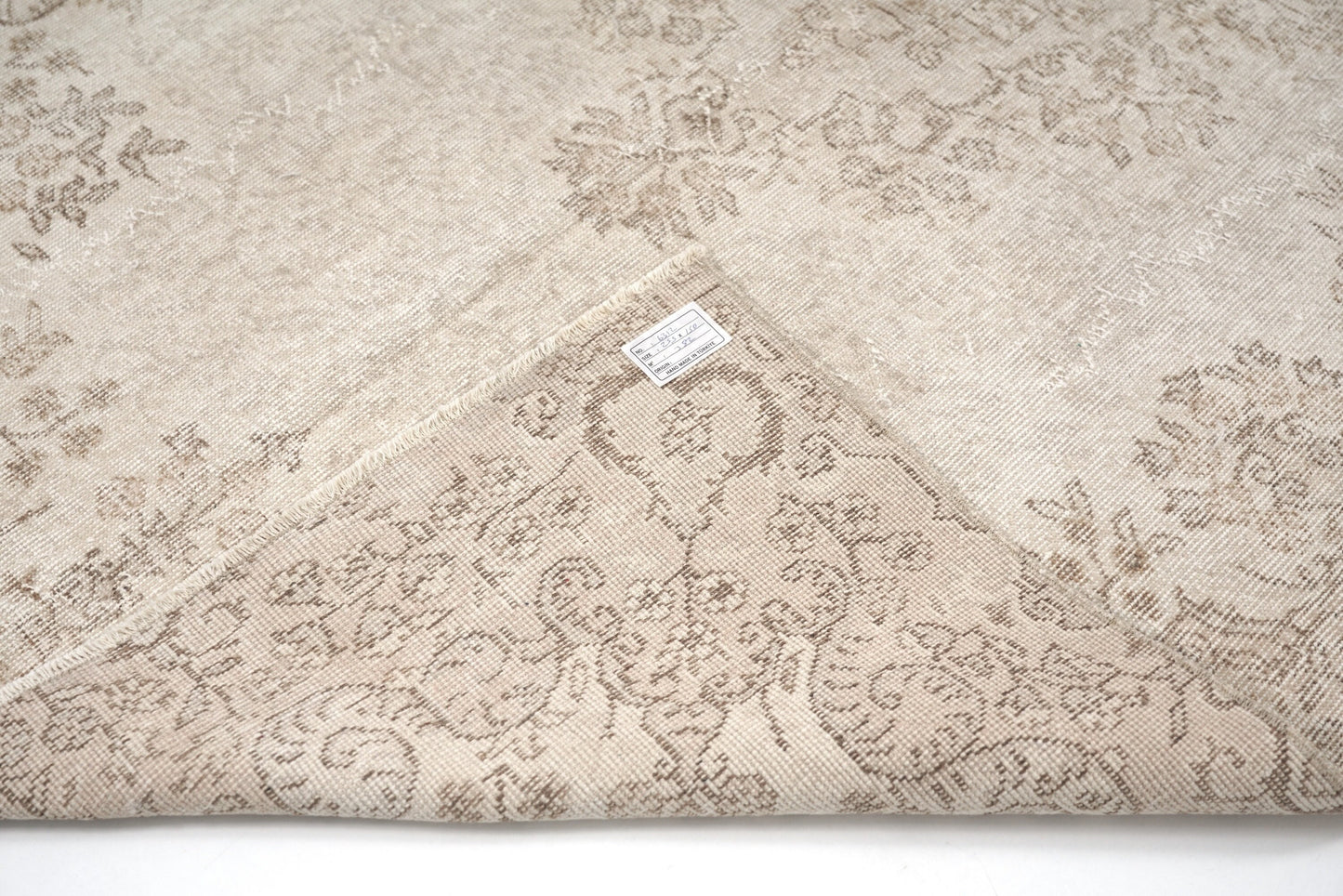 5x8 Turkish Rug, Beige rug, Floral Rug, Vintage Rug ,Oushak Rug ,Area Rug, Floor Rug, Home Decor, Living room Rug, One of a kind,Rug, 6312