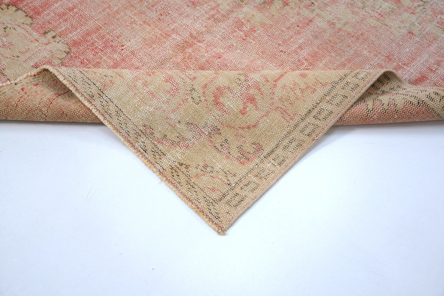 5x8 Rug, Turkish Rug ,Oushak Rug, Vintage Rug, Area Rug, Entryway Rug, Living room Rug, Bohemian Decor, Vintage ,4558