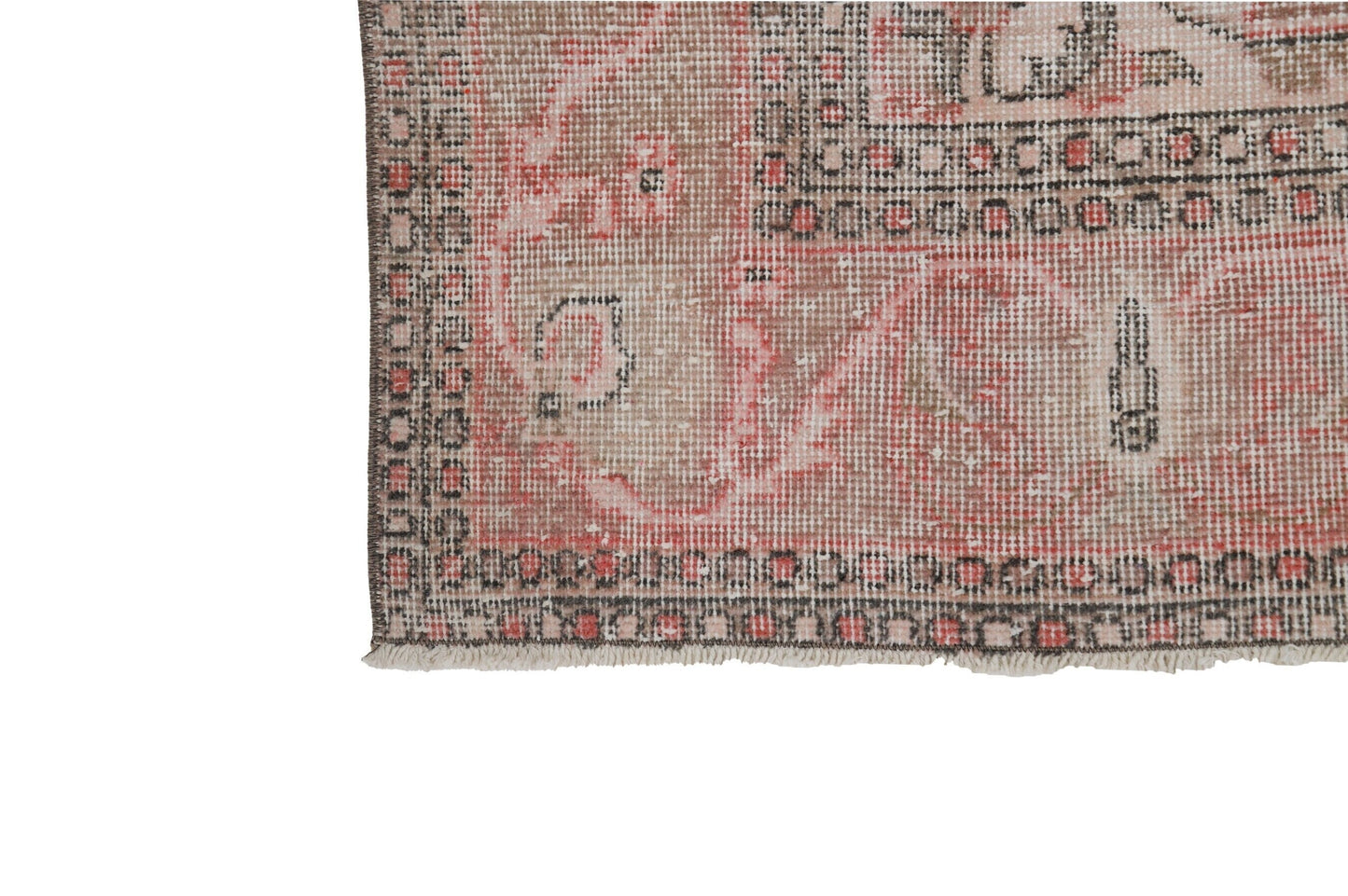 Boho Red Area Vintage rug, 7x11 Turkish rug,7x11 Oushak rug ,Handmade rug, Turkish Carpet, Floor rug,8039