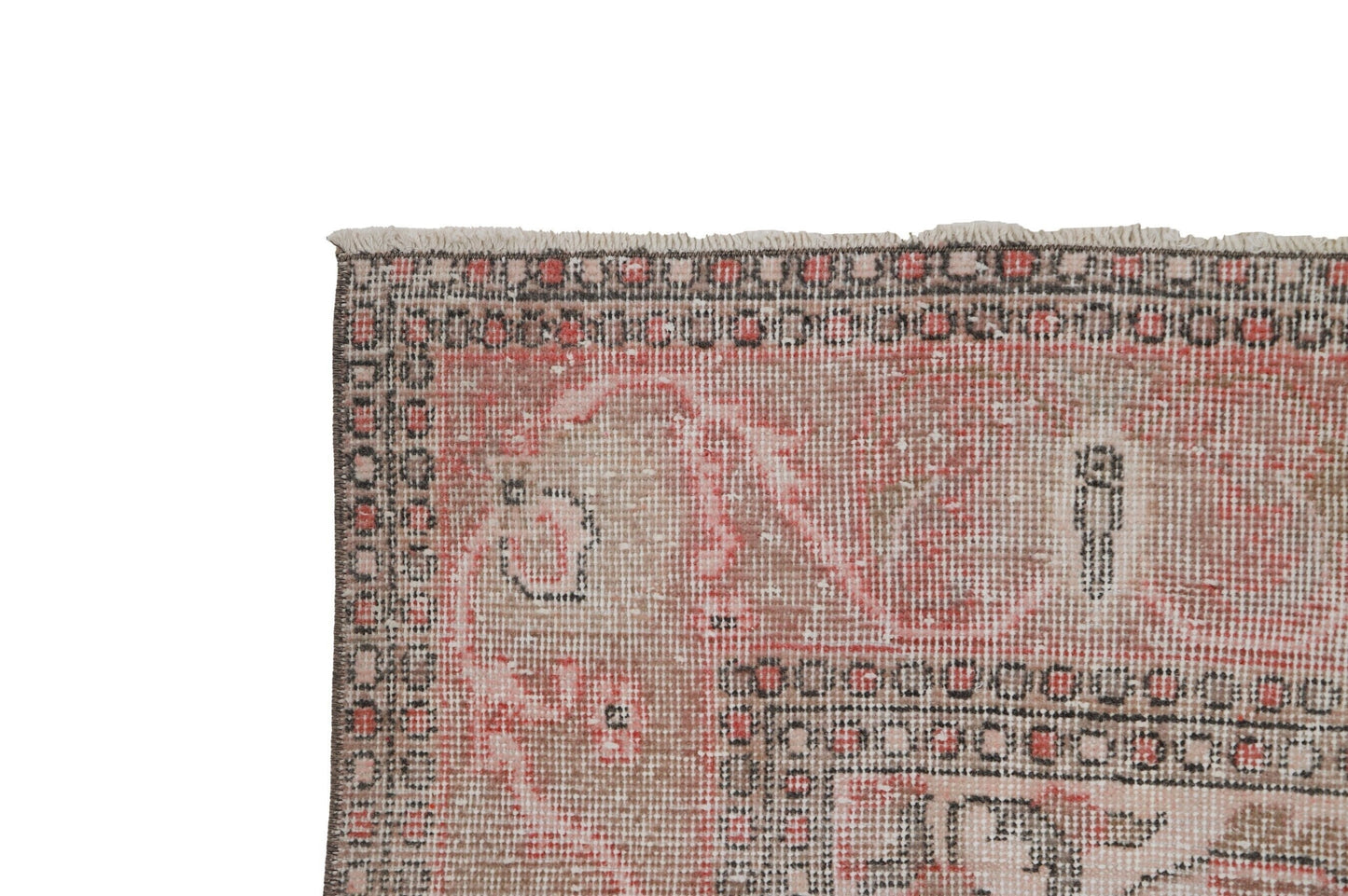 Boho Red Area Vintage rug, 7x11 Turkish rug,7x11 Oushak rug ,Handmade rug, Turkish Carpet, Floor rug,8039