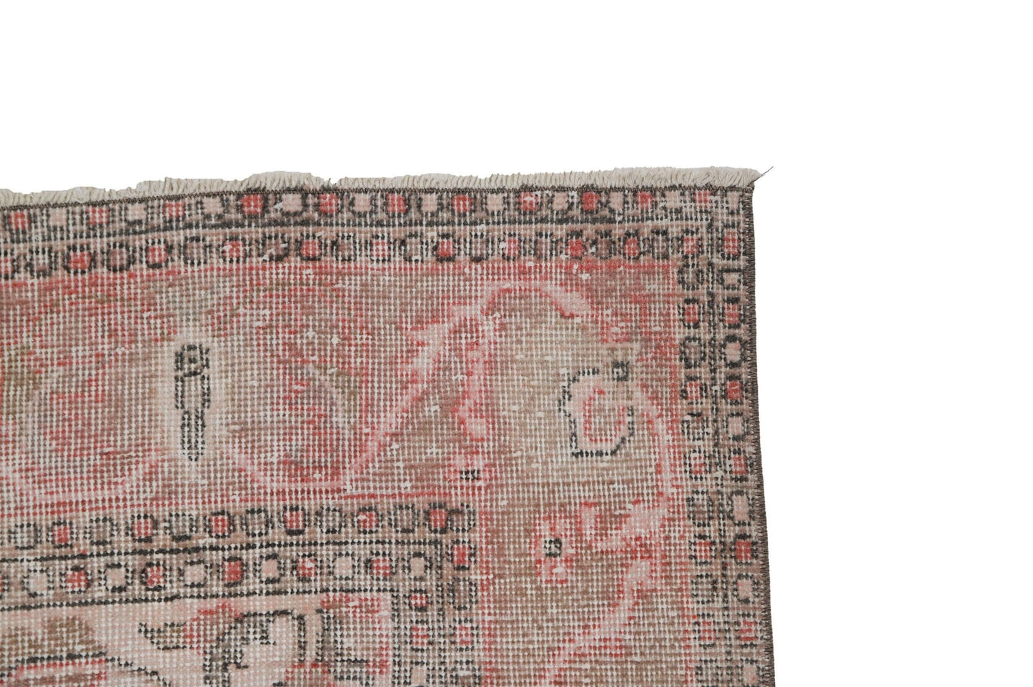 Boho Red Area Vintage rug, 7x11 Turkish rug,7x11 Oushak rug ,Handmade rug, Turkish Carpet, Floor rug,8039