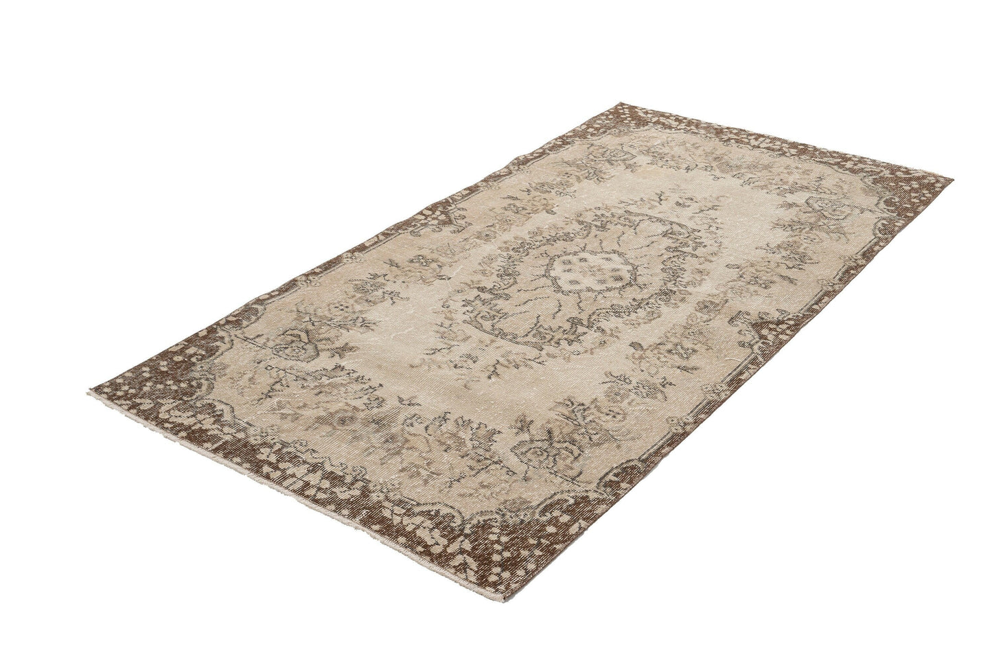 Decorative Turkish Rug, Handmade Area Small Rug, Vintage Rug, Oushak Carpet Rug, One of a kind rug, Farmhouse decor, Kid room rug, 9668