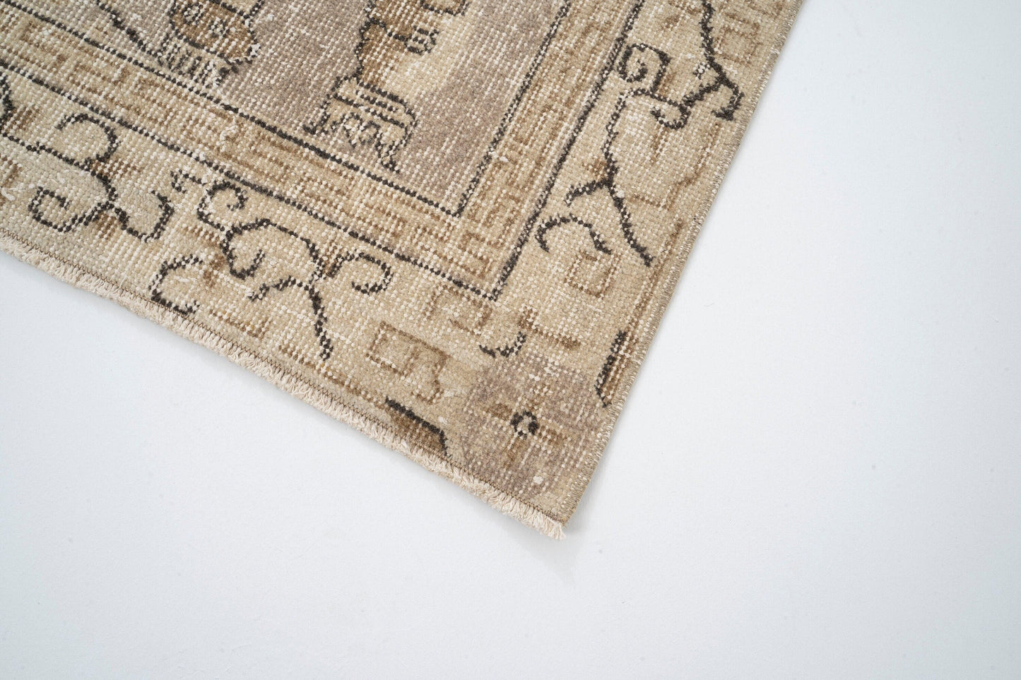 4x7 One of a Kind Turkish Rug , Small Carpet Rug, Vintage Oushak Rug , Anatolia Rug, Handmade rug, Nursery rug, Farmhouse decor, 9642
