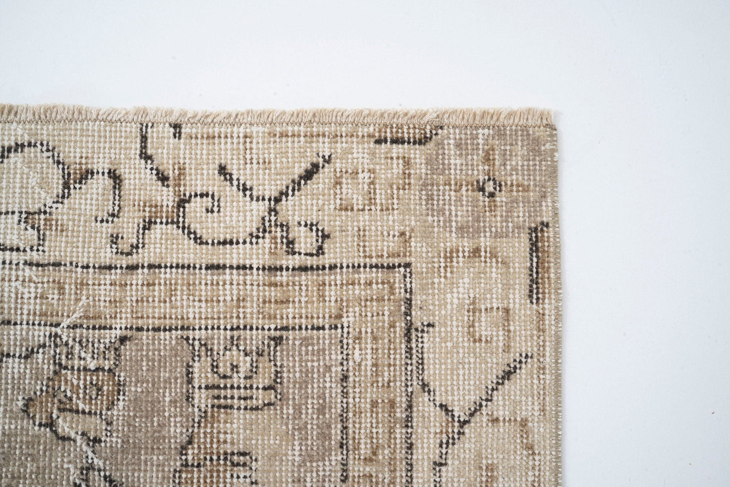 4x7 One of a Kind Turkish Rug , Small Carpet Rug, Vintage Oushak Rug , Anatolia Rug, Handmade rug, Nursery rug, Farmhouse decor, 9642