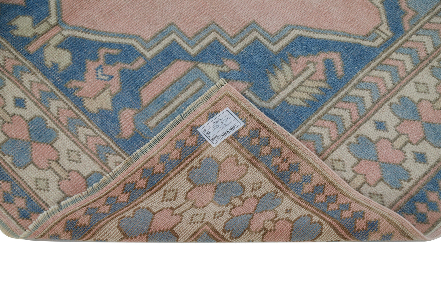 Scandinavian Decor Oushak rug, Rug 5x7, Vintage rug, Turkish rug, Eclectic rug, Unique rug, Area rug, Carpet rug, Handmade Floor rug, 7286