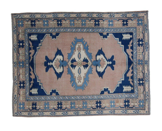Turkish rug, Vintage rug, Oushak rug,Anatolia rug ,5x7 Area rug, Oushak carpet, Handmade rug, Turkey rug, Carpet rug, 7237