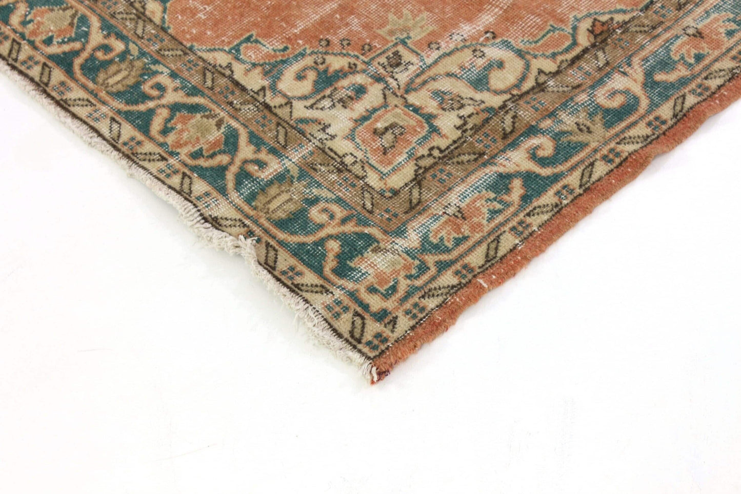 Small Turkish Carpet Rug, 4x6 Oushak Turkish Vintage Rug ,Area Rug, Unique Rug, Rectangle Rug, Anatolia Rug, Pastel Rug,6799