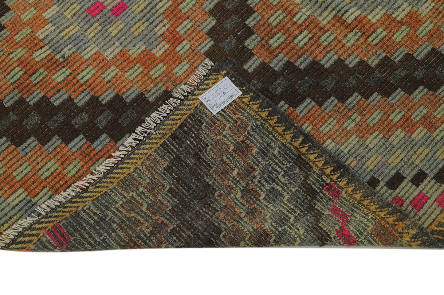 6x12 Kilim rug,Turkish Vintage rug,Handmade Unique Boho rug,Area Contemporary rug,One-of-a-kind,Shabby chic,Entryway rug,8086