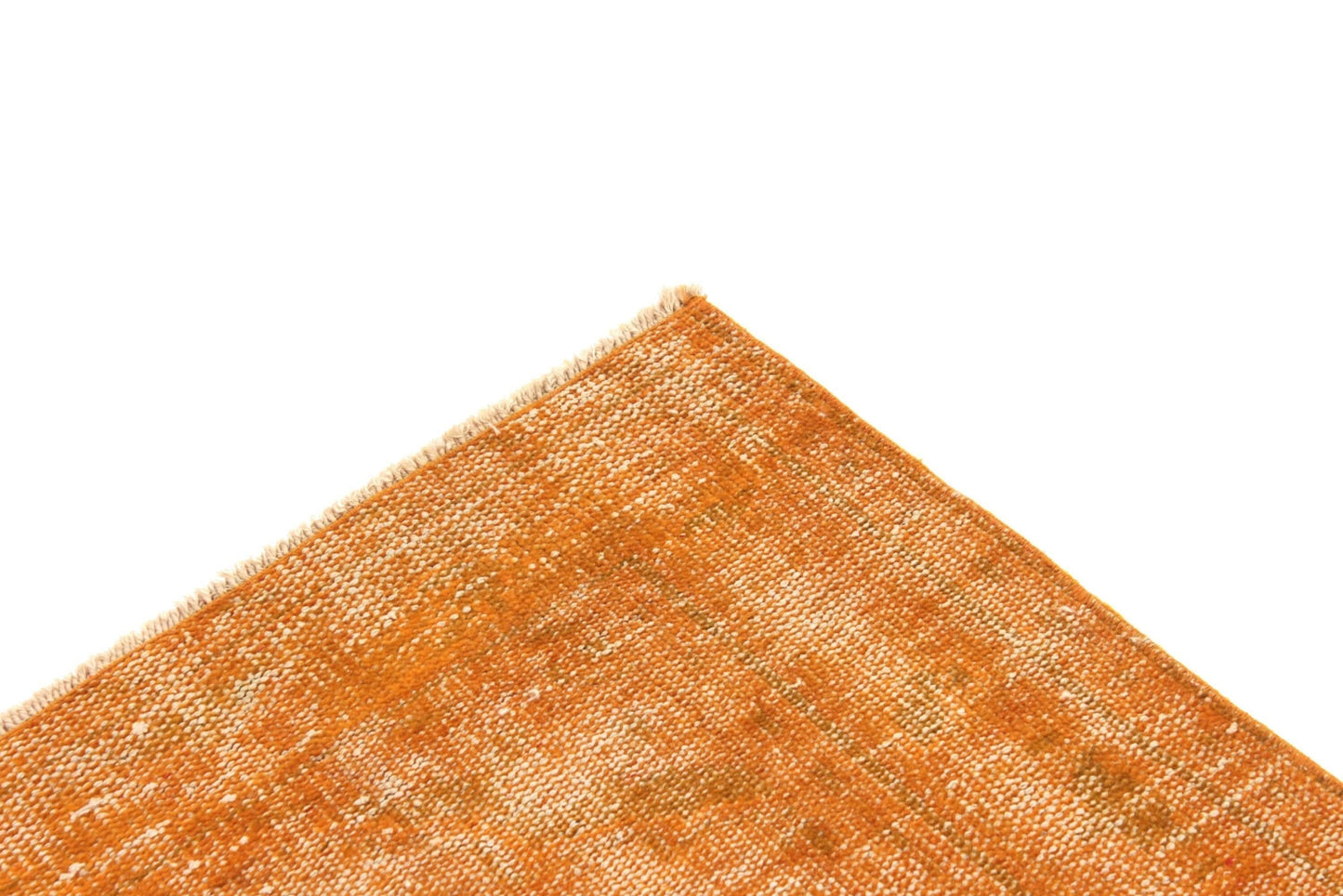 Small Orange Carpet Rug, Overdyed Rug ,Turkish Vintage Rug ,Small Room Rug, 5x7 Rug, Farmhouse Decor, One of a kind, 3696