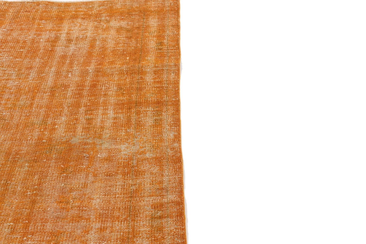 Small Orange Carpet Rug, Overdyed Rug ,Turkish Vintage Rug ,Small Room Rug, 5x7 Rug, Farmhouse Decor, One of a kind, 3696