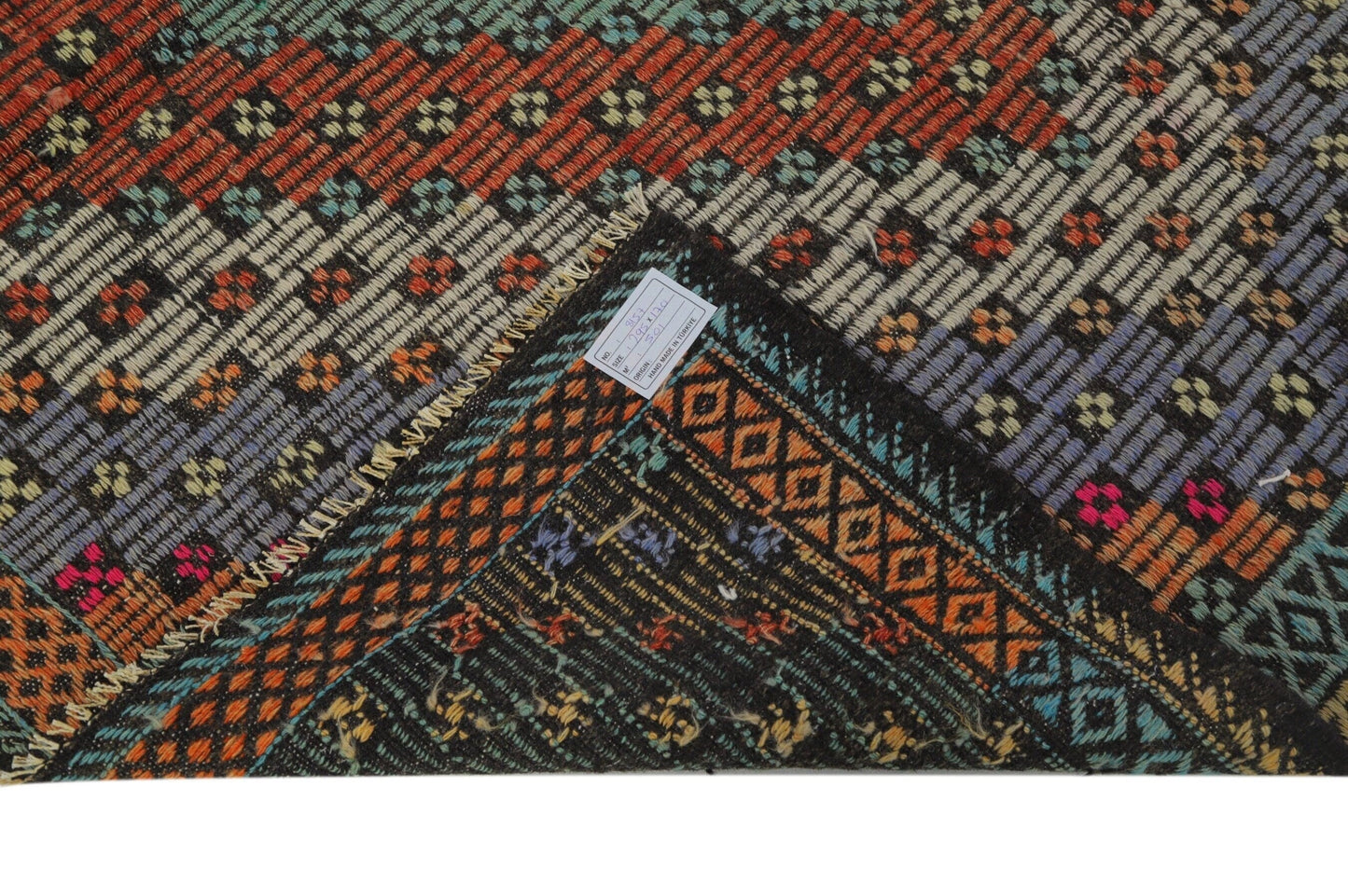 Turkish Kilim rug, Vintage Kilim, Handmade rug, Traditional rug, Office rug, Bedroom rug, Bohemian, Area rug, 6x9 Kilim rug