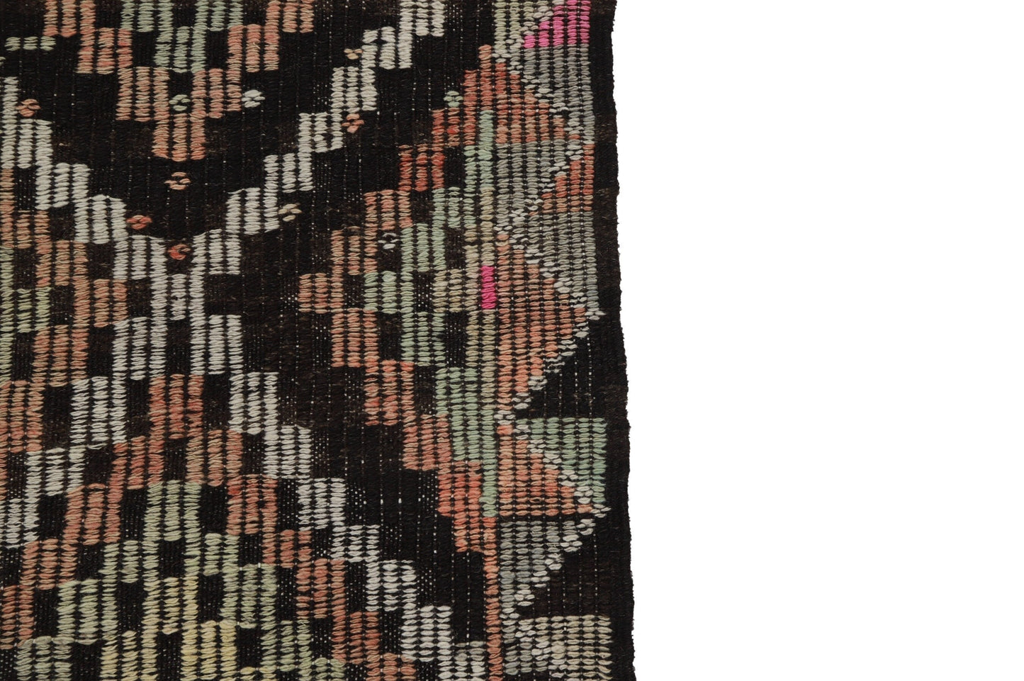 Kilim Rug, Area Rug, Turkish Kilim, Vintage Kilim, Brown Rug, Plain Rug, Goat Hair, Eclectic Rug, Kilim Rug 7x10 Shabby Chic, 8175
