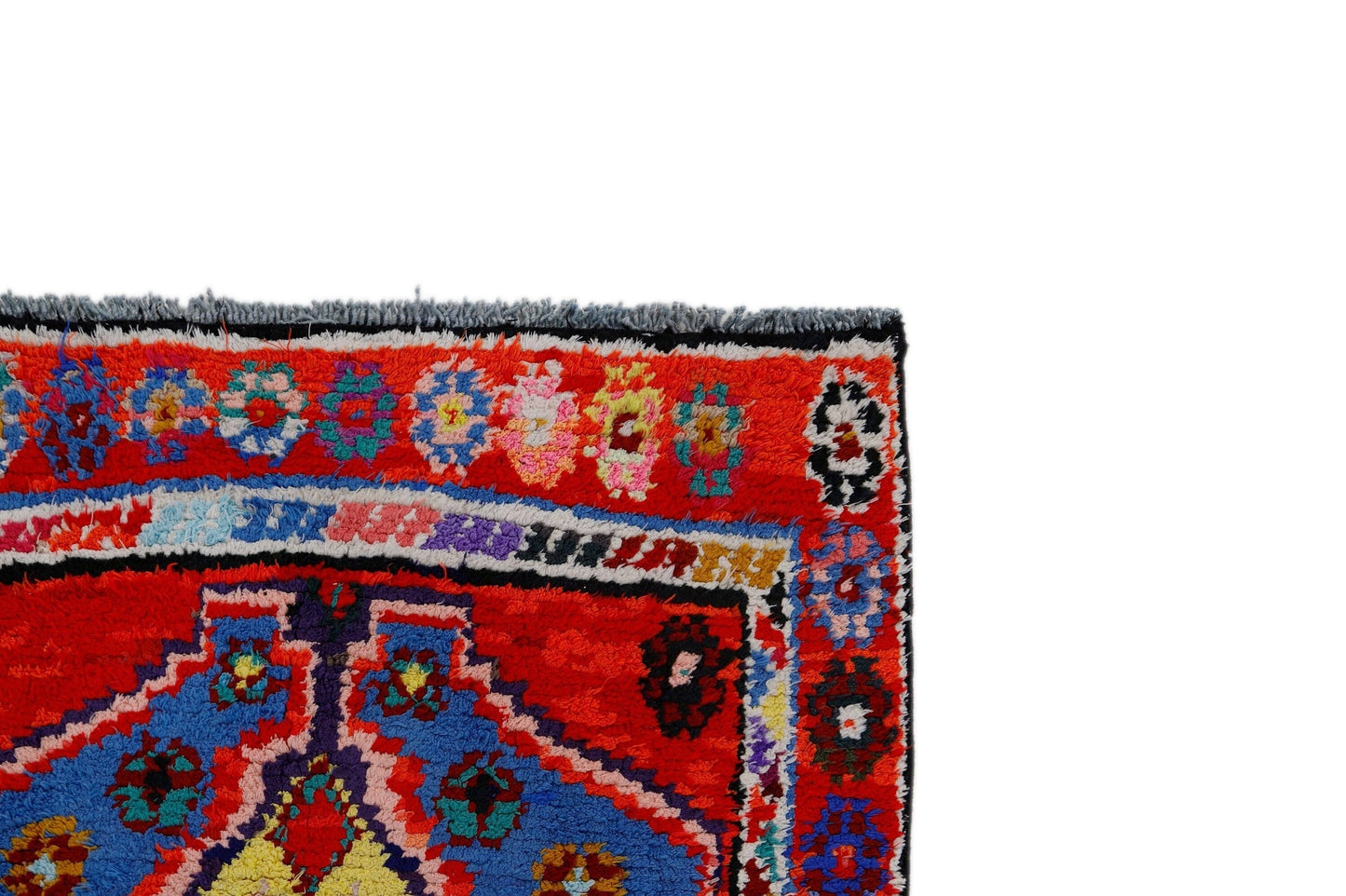 3x9 Turkish Runner Rug, Vintage runner ,Oushak Carpet Runner Rug, Coastal decor, Hallway runner ,Geometric rug, Kitchen rug, 7719