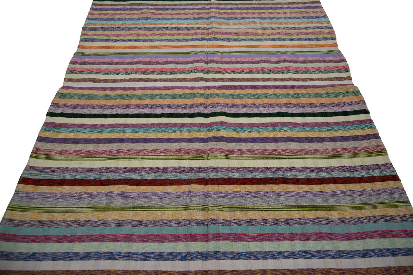 Soft Colorful Kid room Kilim rug ,Turkish Kilim, Coastal decor ,Area rug, 6x9 Kilim rug, Home decor ,Nursery rug, Vintage Kilim, 7244