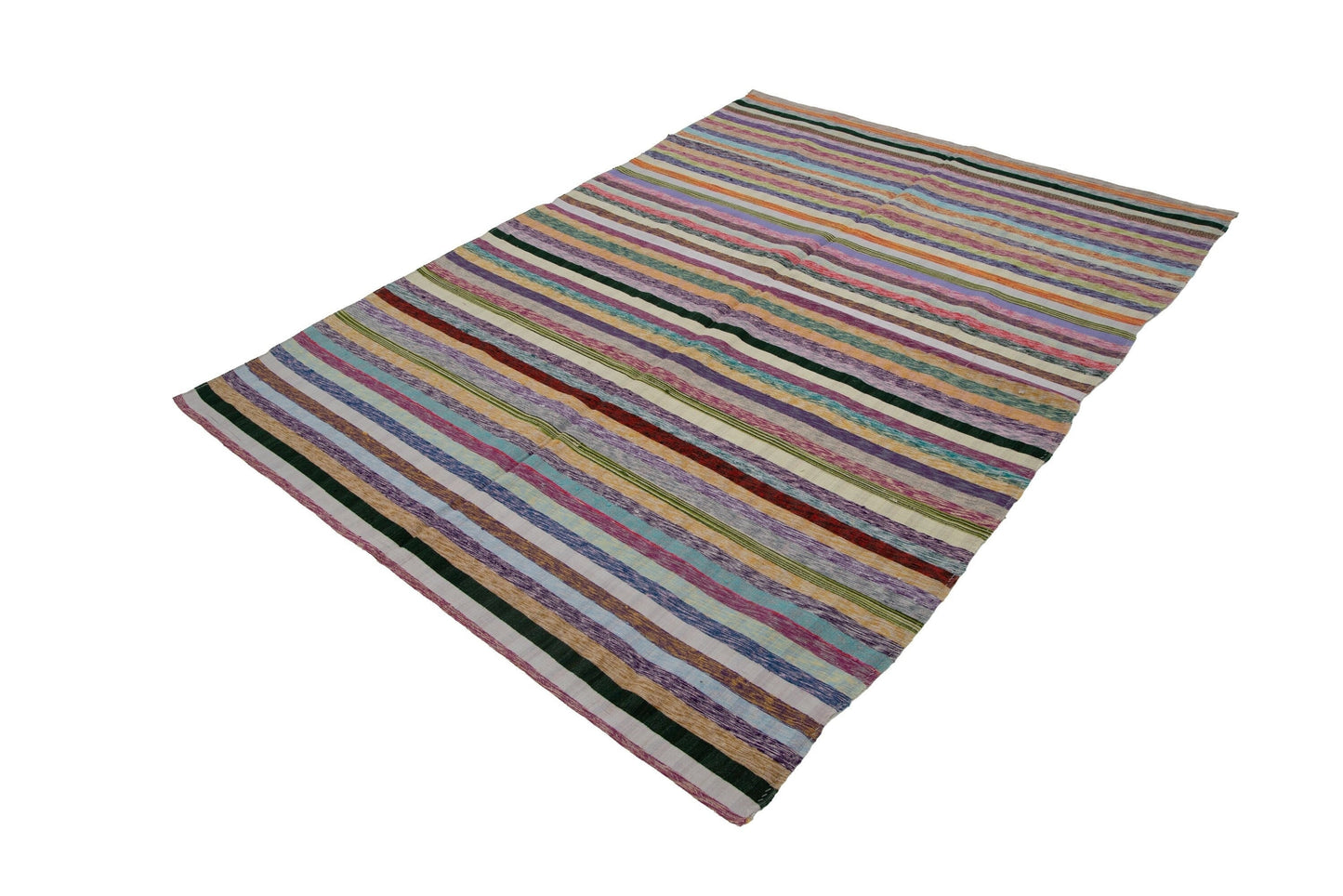 Soft Colorful Kid room Kilim rug ,Turkish Kilim, Coastal decor ,Area rug, 6x9 Kilim rug, Home decor ,Nursery rug, Vintage Kilim, 7244