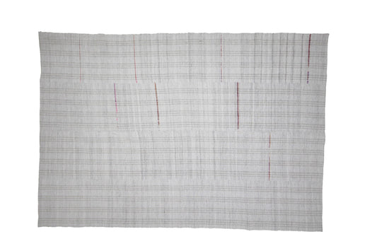 Kilim Rug Gray 8x11, Turkish Vintage Kilim Rug, Minimalist Kilim Rug, Large Oversize Kilim Rug, Contemporary decor, Rug Living room, 7251