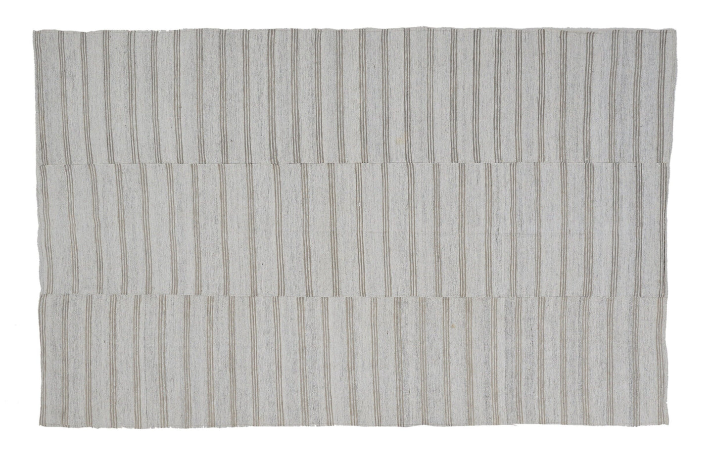 Turkish Striped Kilim Rug, Vintage Handmade Kilim Rug, Area Unique Kilim Rug, Neutral Muted Rug, Kilim Rug 6x9, Contemporary Decor, 12959