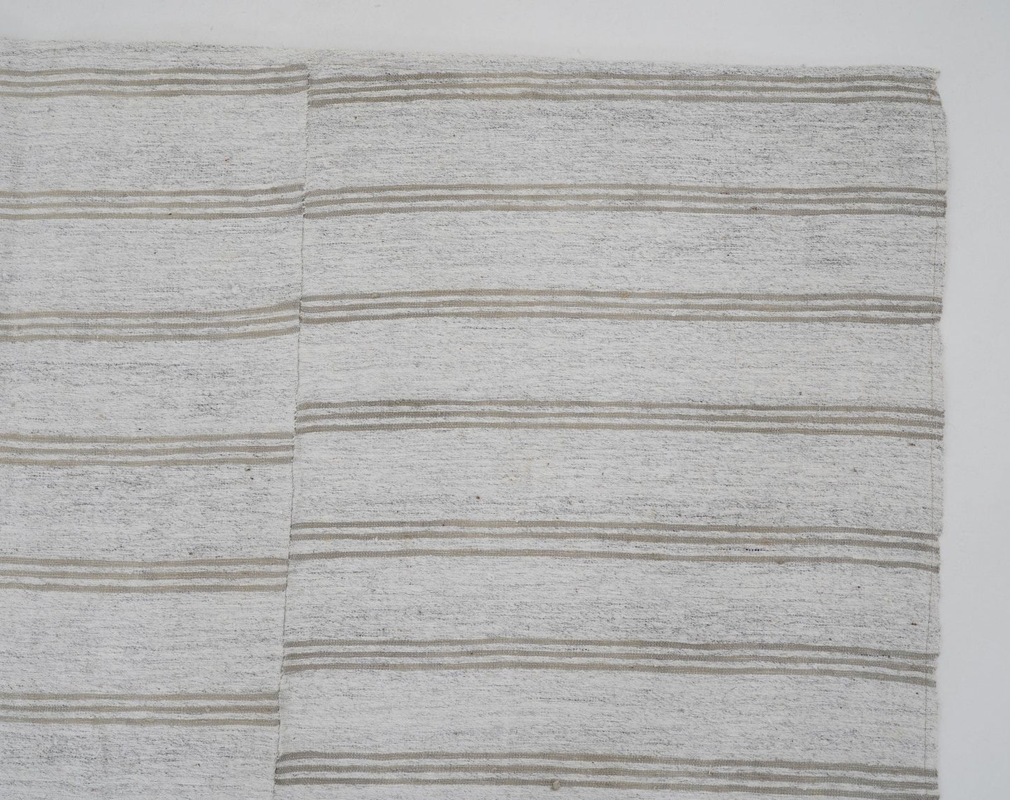 Turkish Striped Kilim Rug, Vintage Handmade Kilim Rug, Area Unique Kilim Rug, Neutral Muted Rug, Kilim Rug 6x9, Contemporary Decor, 12959