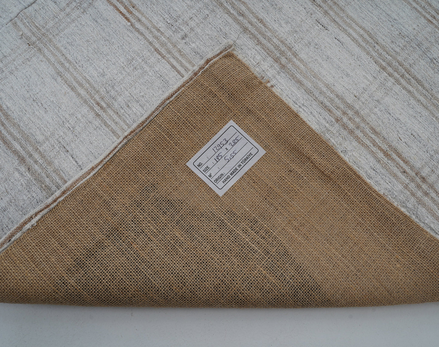 Area Kilim Rug, Neutral Rug, Vintage Kilim, Turkish Kilim Rug, Handmade Kilim Rug, Living Room Rug, Contemporary Decor, Kilim Rug 6x9, 12953