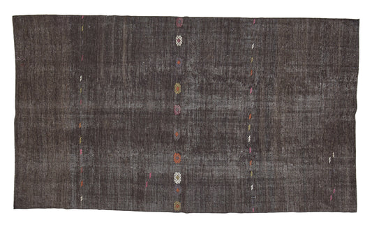 Vintage Handmade Kilim Rug, Bedroom Rug, Area Antique Kilim Rug, Turkish Kilim Rug, Goat Hair Rug, Kilim Rug 6x10, Farmhouse Decor, 12598