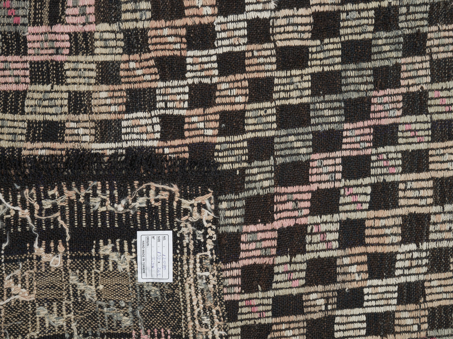 Rug Kilim 5x8, Handmade Vintage Kilim Rug, Area Antique Kilim Rug, Turkish Rustic Kilim Rug, Primitive Rug, Office Rug, Neutral Rug, 12590