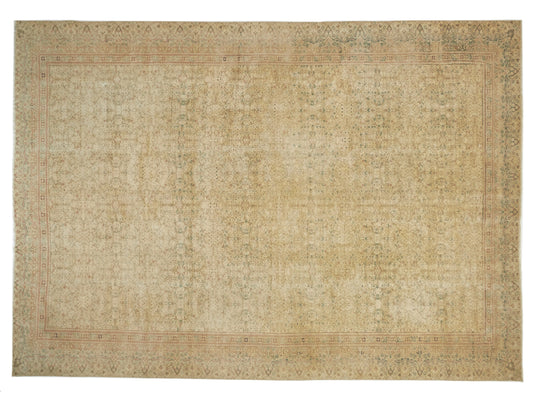 Faded Rug, Turkish Rug, Area rug, 9x12 Rug, Muted rug, Brown,Beige,Rug, Anatolia rug, Pastel rug, Handmade Large rug 9x12,Oversize rug, 9605