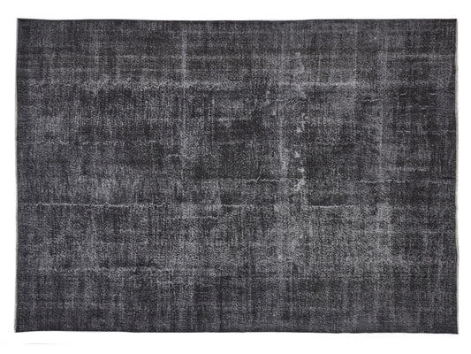 Black Area Large rug, Black Carpet rug 8x11, Turkish Rug, Vintage rug, Distressed rug, Unique rug, Contemporary decor, Handmade rug, 9600