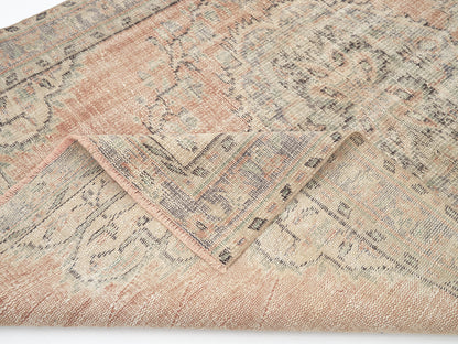 Vintage Rug, Turkish Rug, Area Rug, Oushak Rug, Handmade Rug, Neutral Rug, Bedroom Rug, Scandinavian Rug, Turkish Carpet, Rug 5x7, 12072