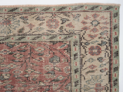 Vintage Handmade Rug, Turkish Oushak Antique Rug, Area Faded Rug, Office Rug, Turkey Rug, Scandinavian Rug, Carpet Rug, Rug 6x9, 12100