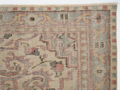 Rug 6x10, Area Rug, Turkish Rug, Vintage Rug, Handmade Rug, Oushak Rug, Neutral Rug, Anatolia Rug, Kid Room Rug, Turkish Carpet, 12095